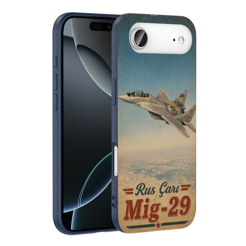 Russian Tsar Mig-29 Fighter Jet Retro İphone 17 Air Case