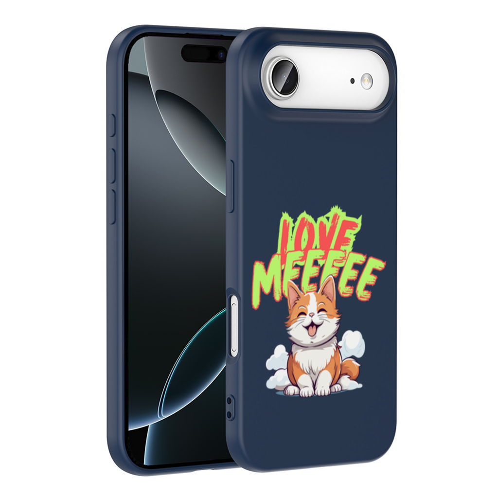Cute Orange Cat Love Me İphone 17 Air Case