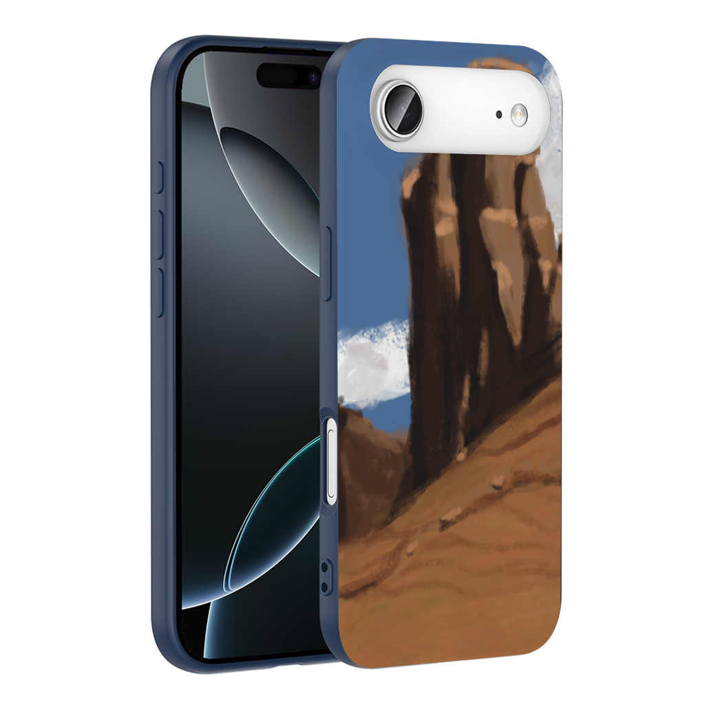 Desert Monolith Stylized Environment Concept Phone Case İphone 17 Air Case