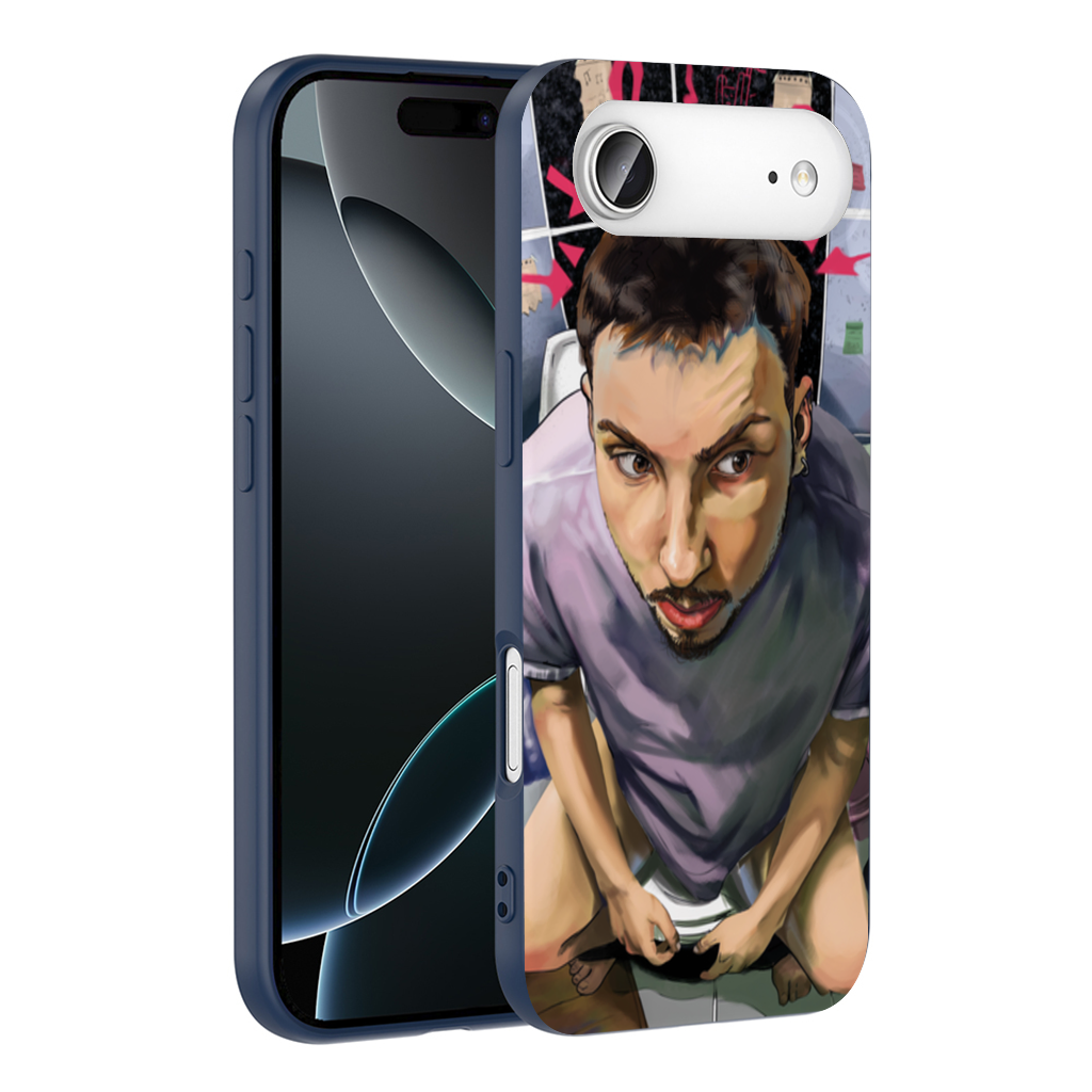 Toilet allegory İphone 17 Air Case