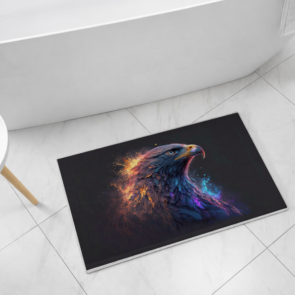 Eagle image  A symbol of strength and freedom. Bath Mat