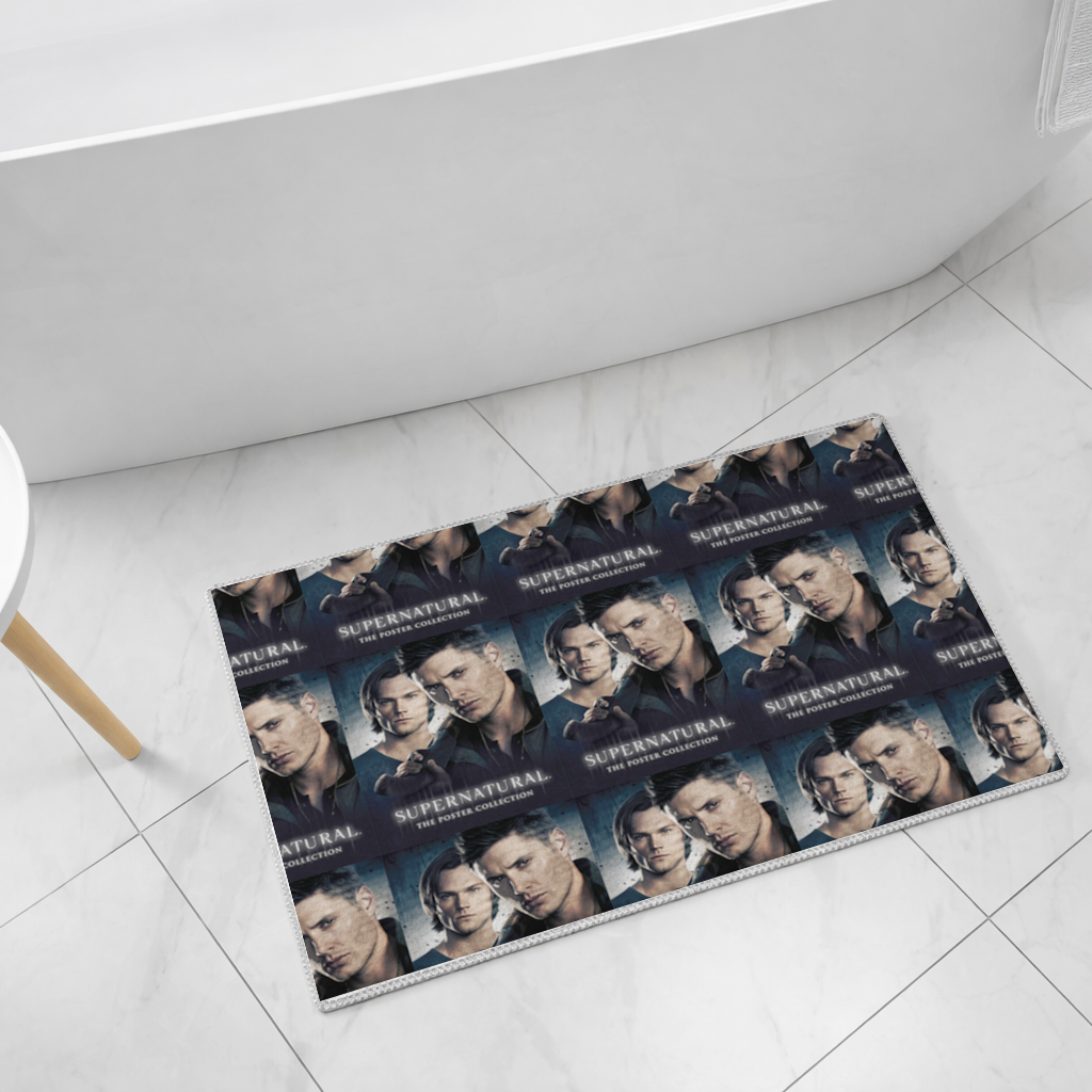 Supernatural Tasarım Banyo Halısı