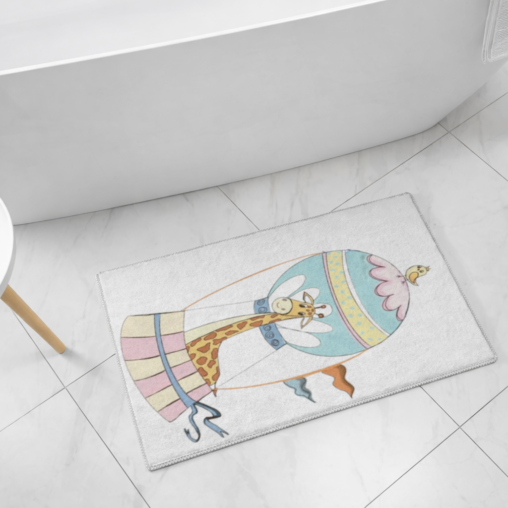 Özgür Zürafa Bath Mat