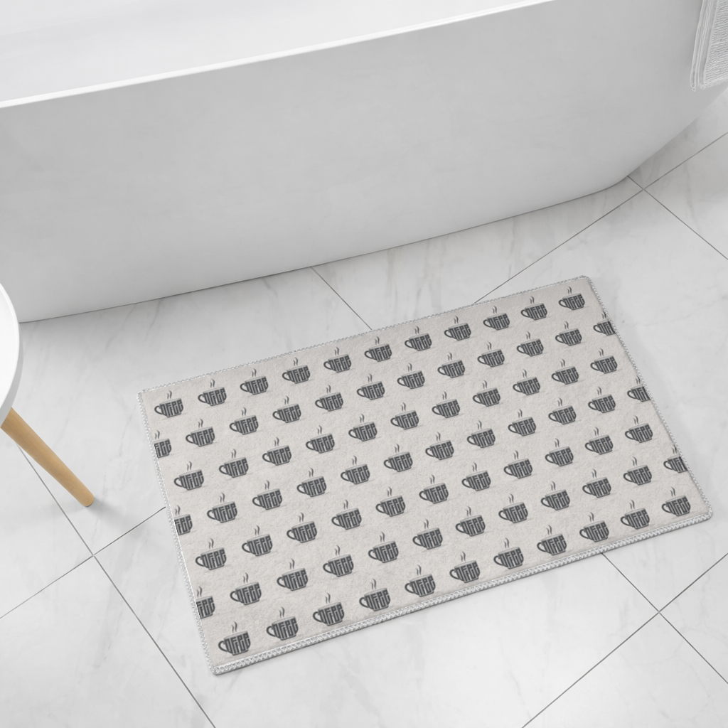coffee cup Bath Mat