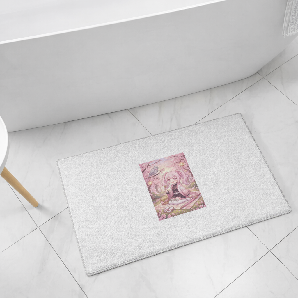 Hanami hokiralı halı Bath Mat