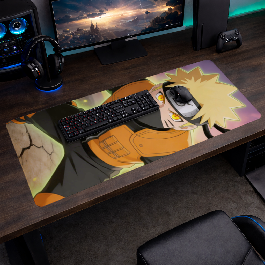 Naruto Sage Mode Power Awakening Mouse Pad