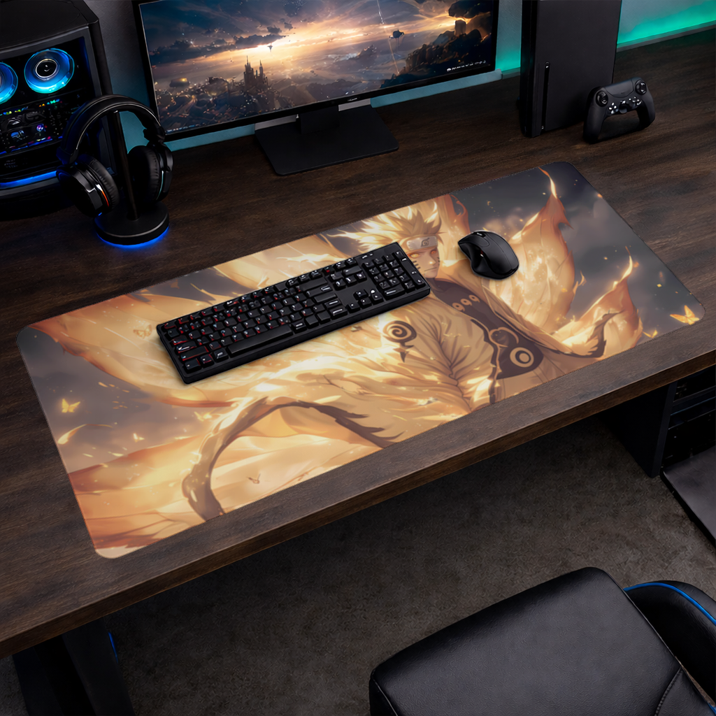 Naruto Uzumaki  Kurama Chakra Mode Awakening Mouse Pad