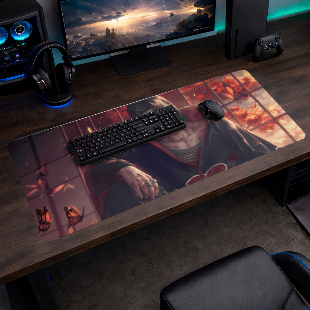 Itachi Uchiha  The Crimson Sunset of Sacrifice Mouse Pad