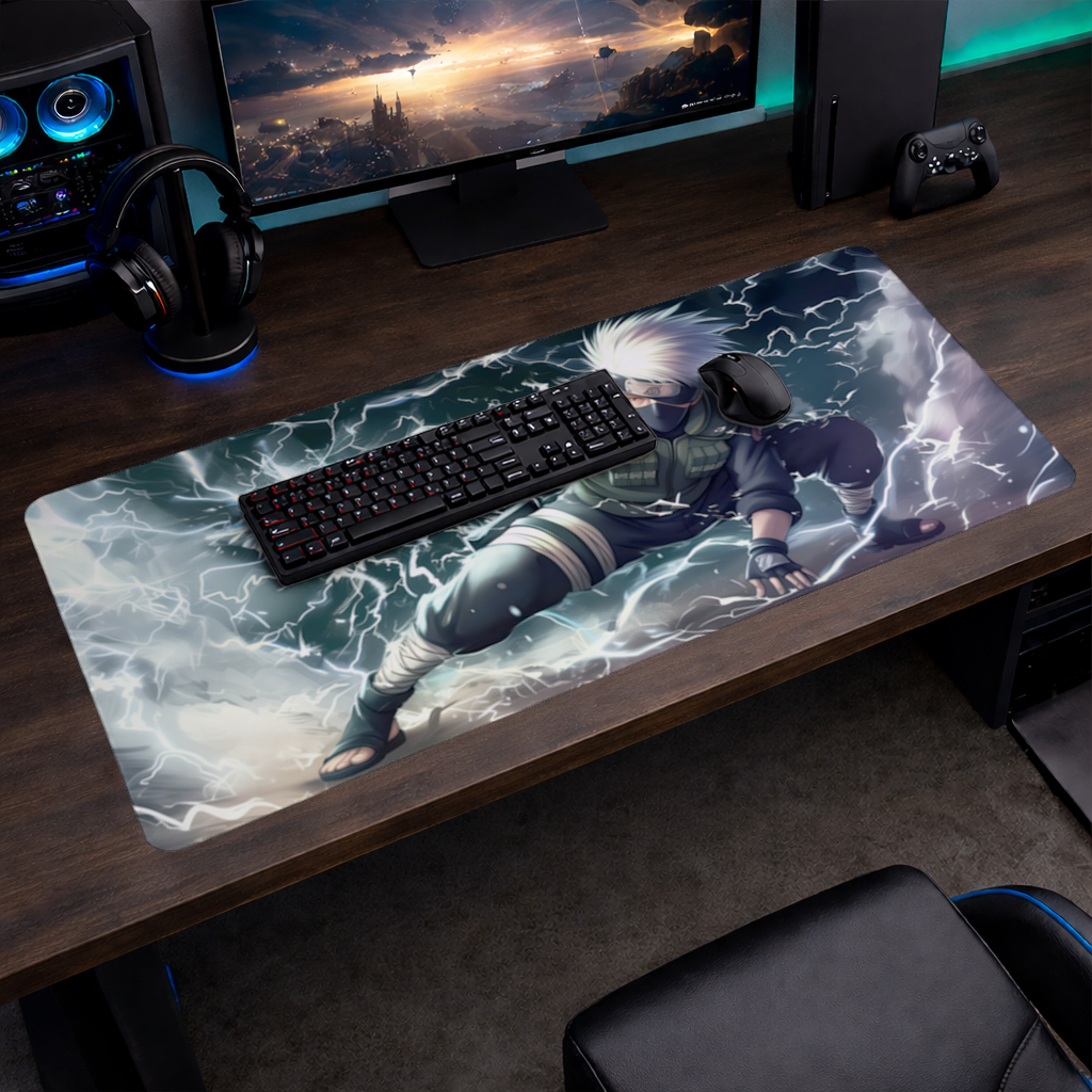 Kakashi Hatake  The Roar of the Lightning Blade Mouse Pad