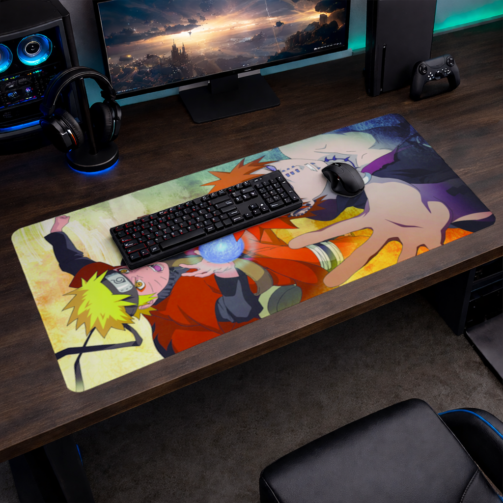 Ninja Warrior Energy Sphere Duel Mouse Pad