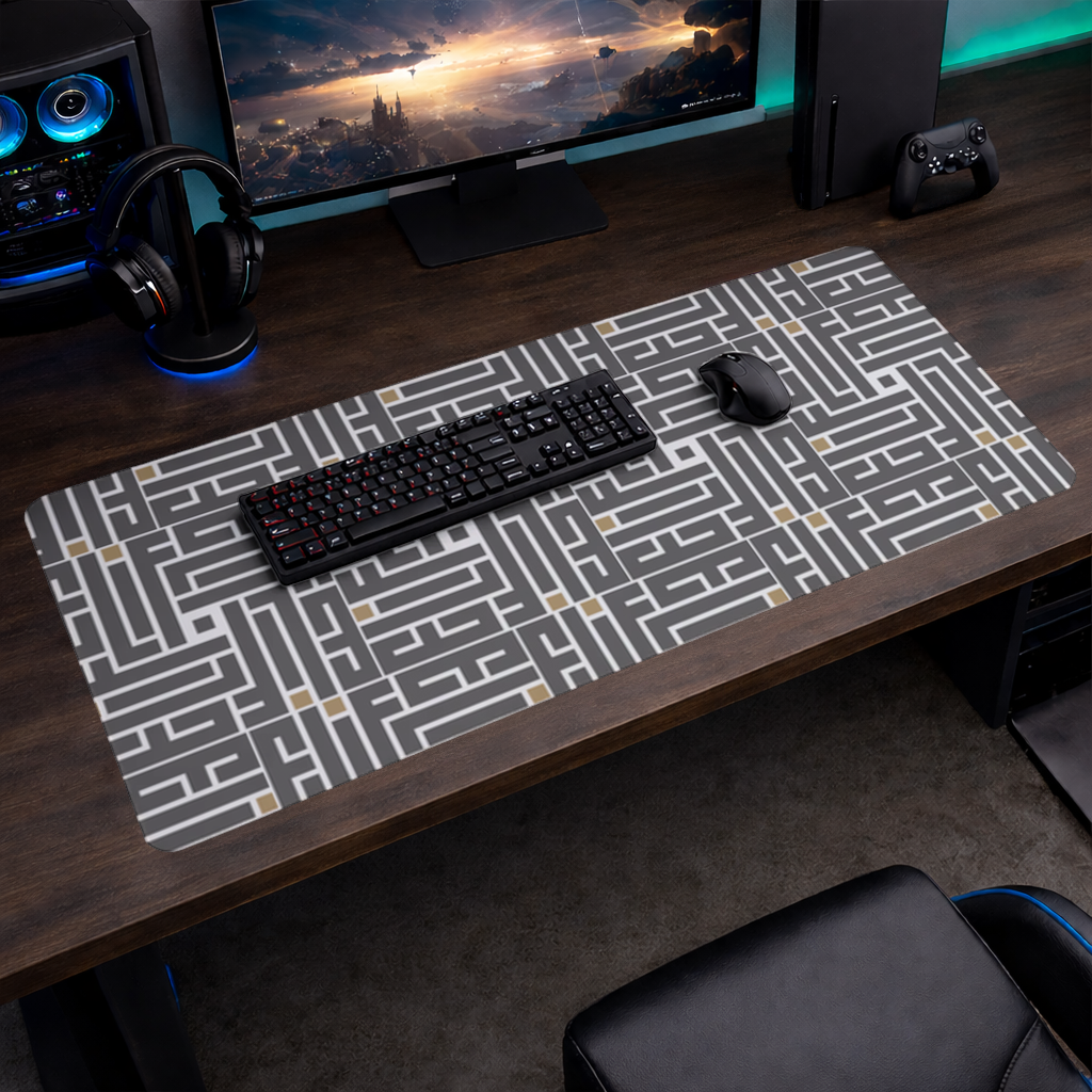 Kufi yazı- Elif Mouse Pad