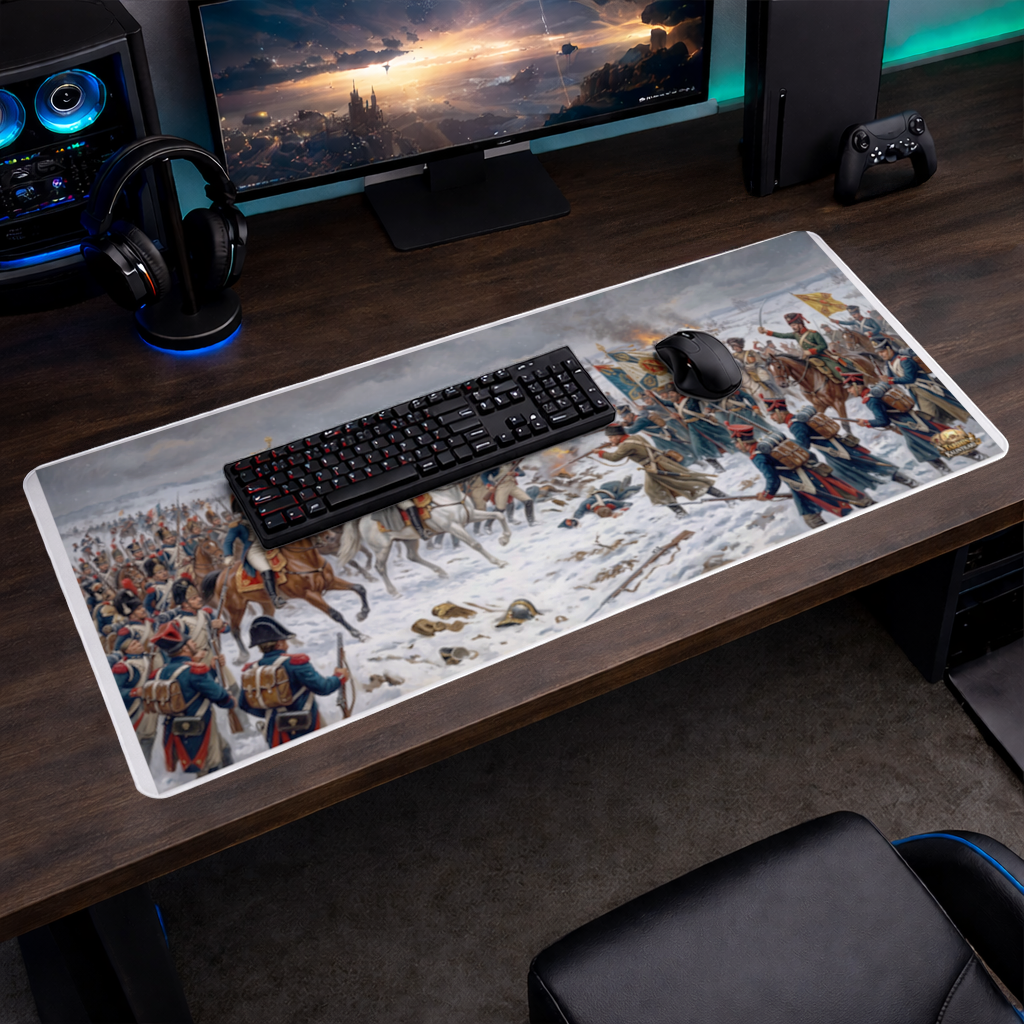 Epic Napoleon Russian Campaign Mouse Pad
