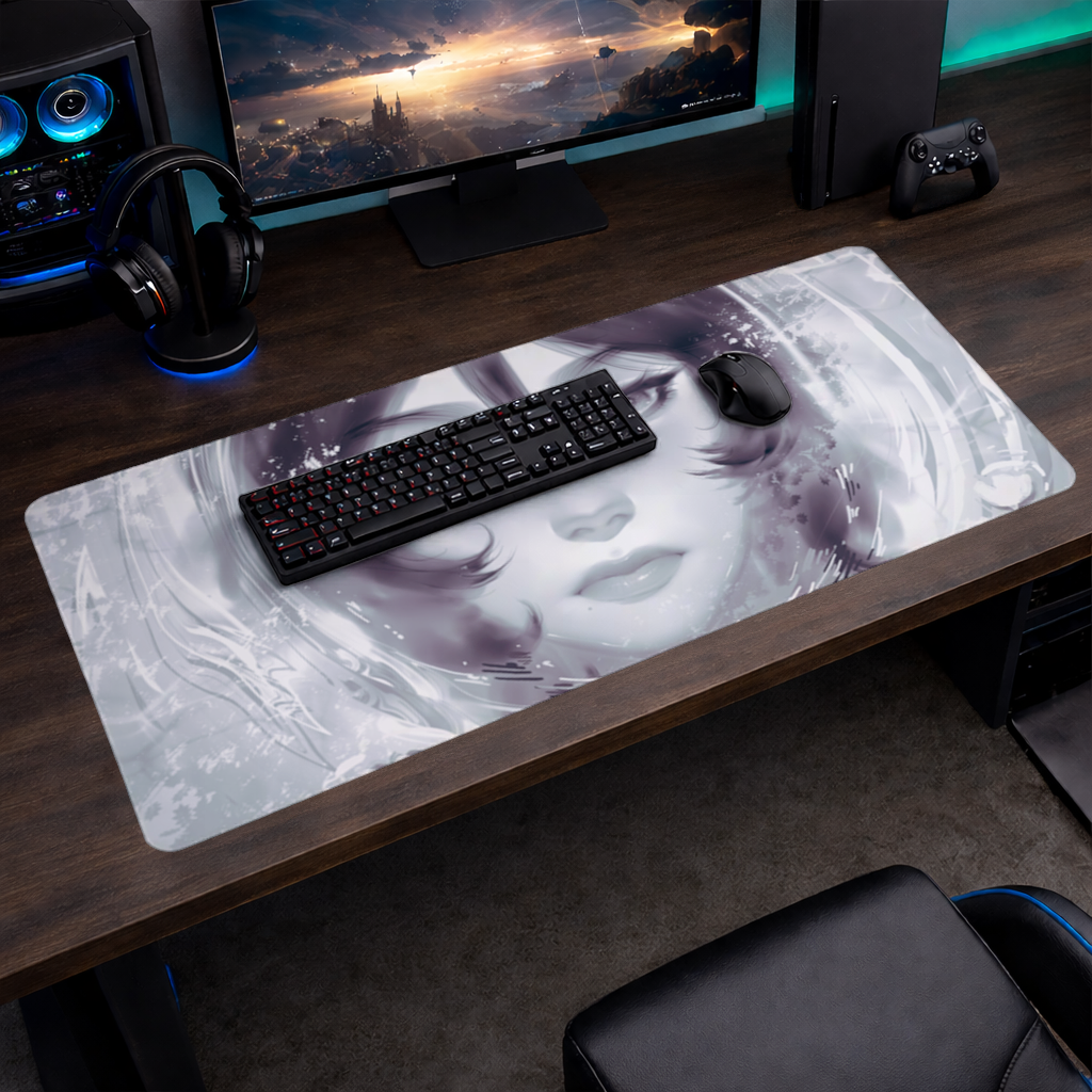 Lacin Figure Portrait Mouse Pad