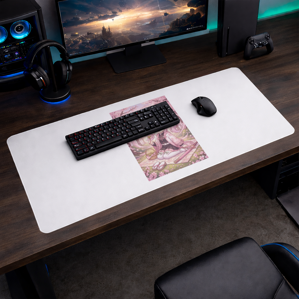 Hanami hokiralı halı Mouse Pad