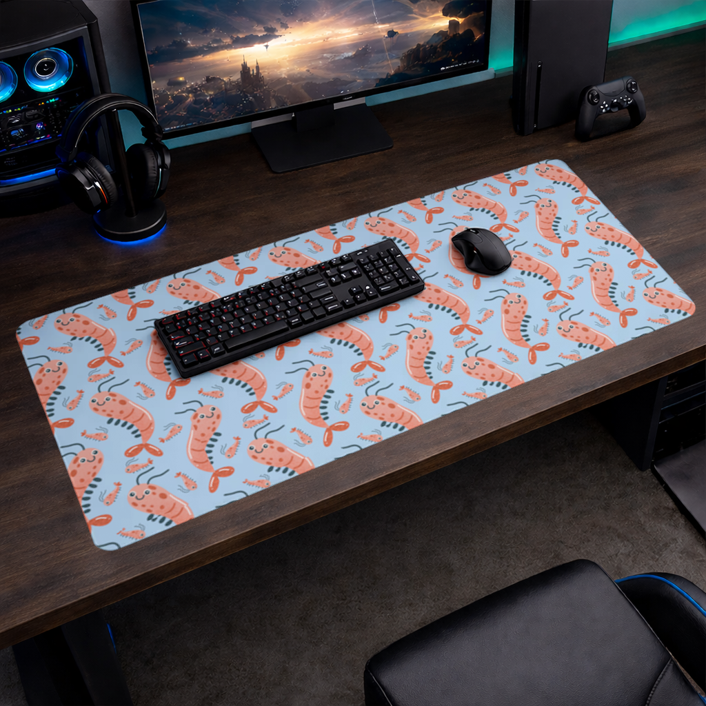 Cute Shrimps Mouse Pad