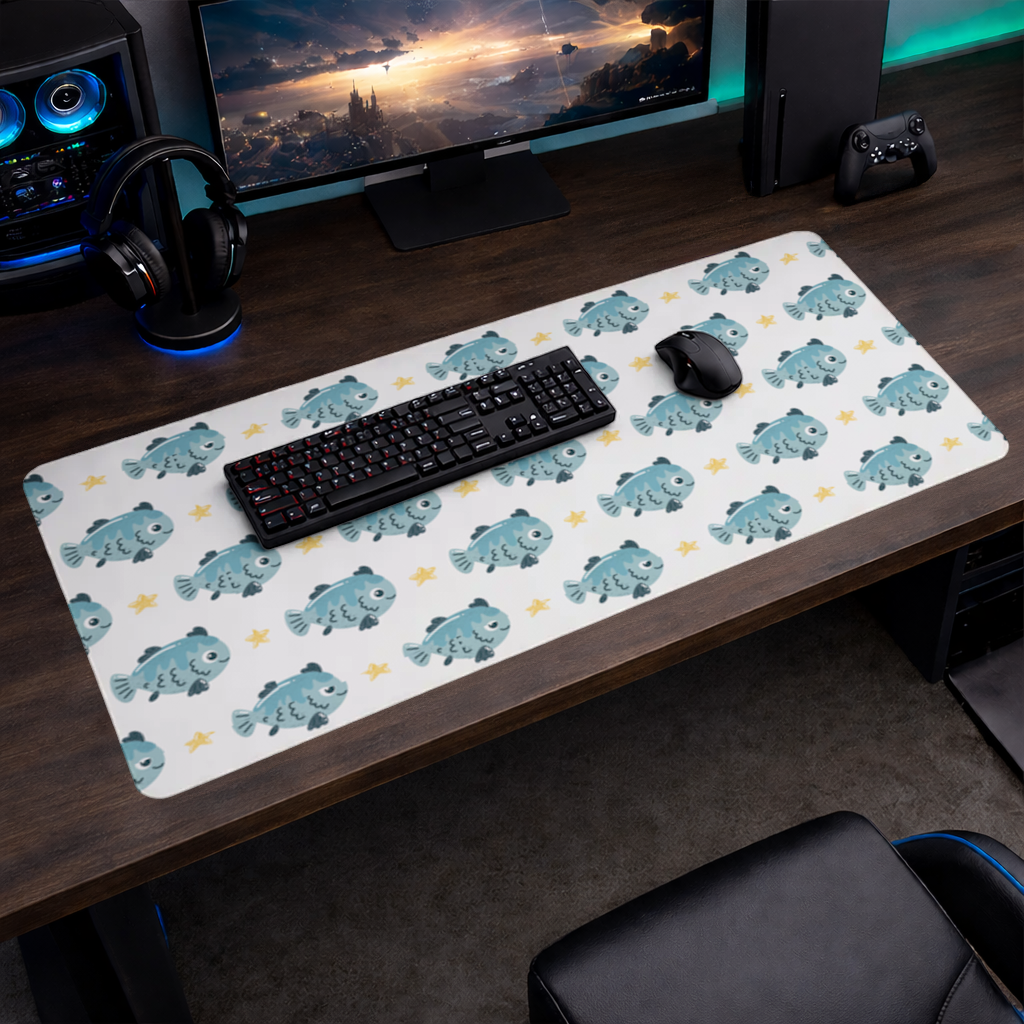 Cute Fish Mouse Pad