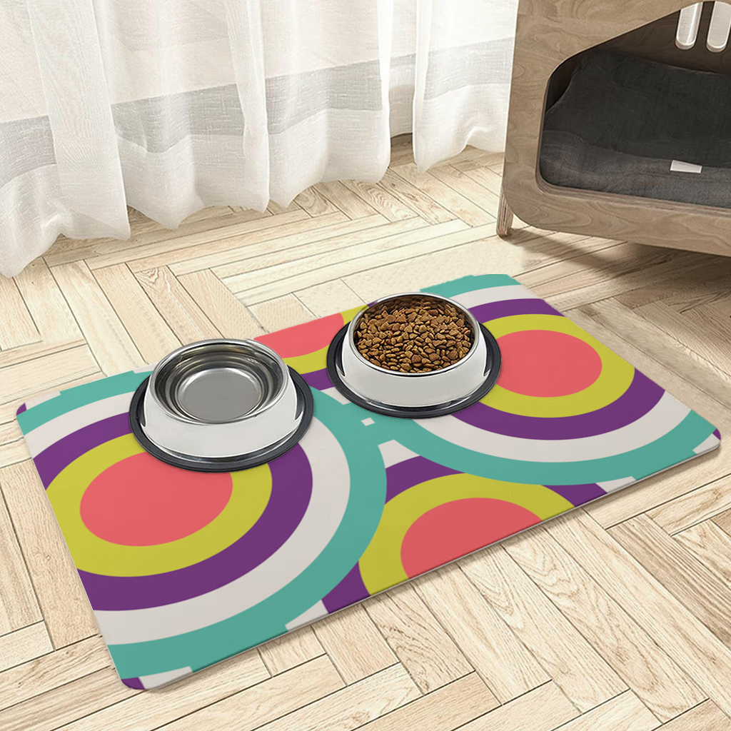 Colorful Geometric Circle Pattern 