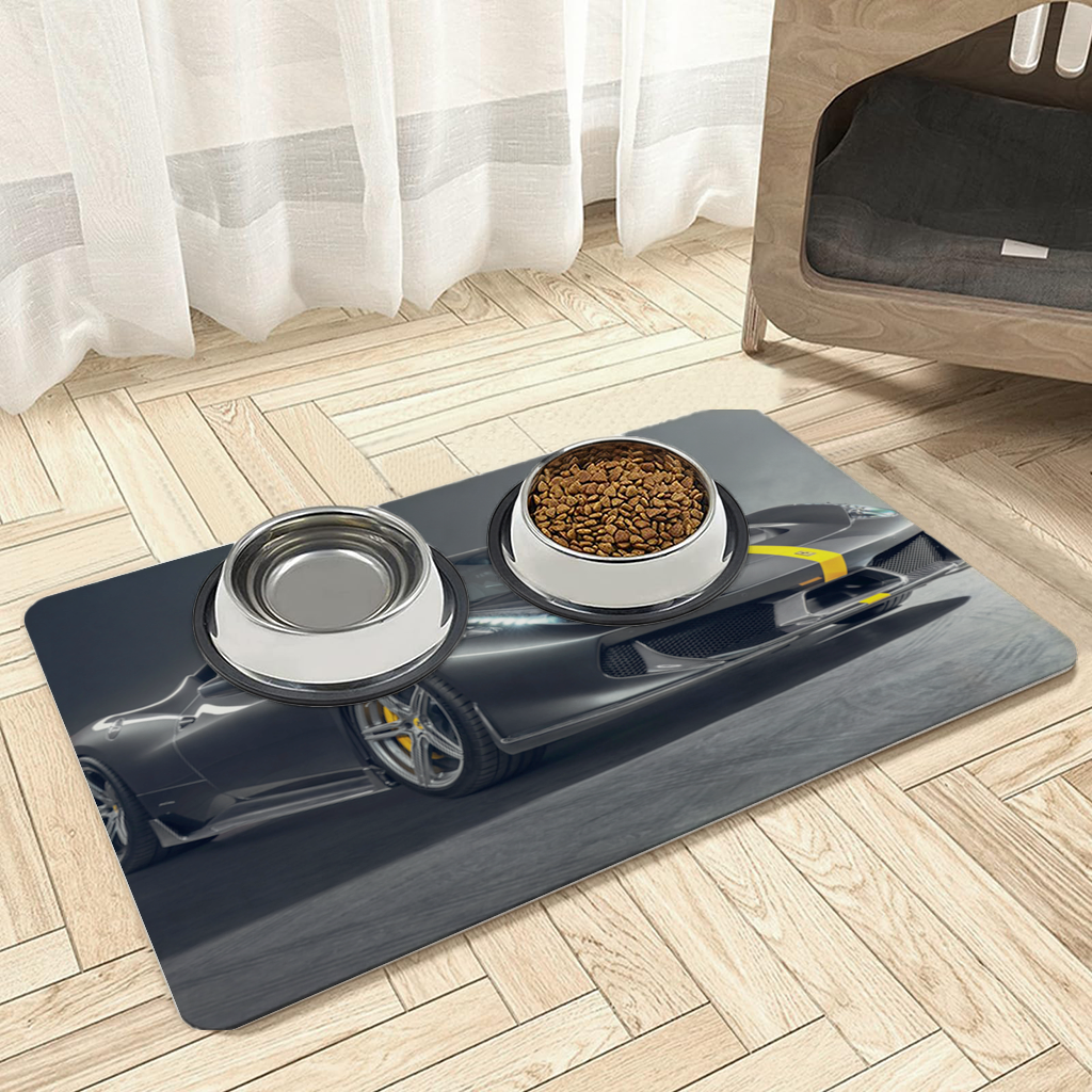 Ferrari 458 Italia Special Carbon Fiber Edition Pet Feeding Mat