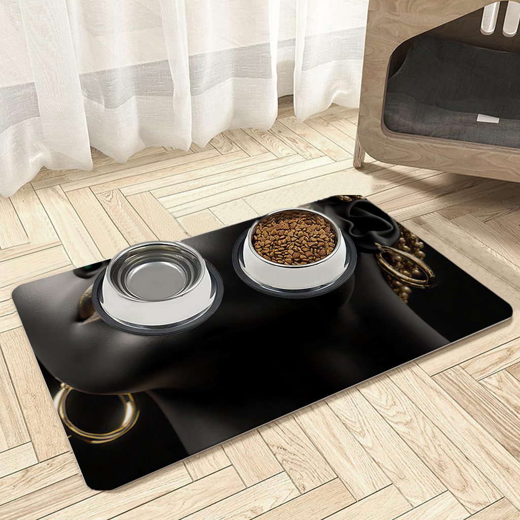 Gold Afrofuturistic Black Woman 