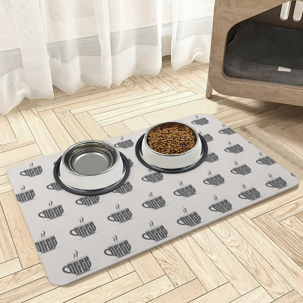 coffee cup Pet Feeding Mat