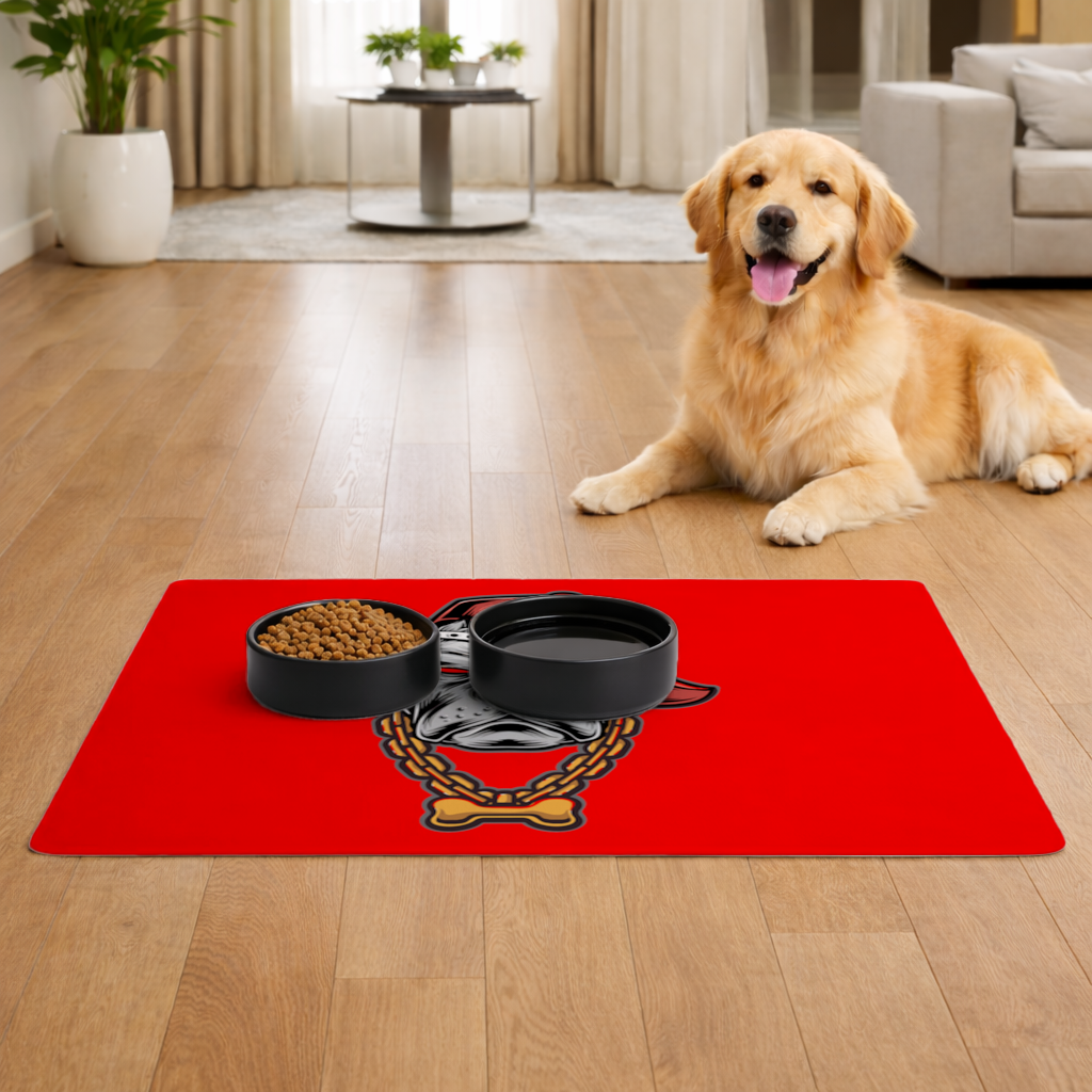 Hip Hop Style Gangster Dog Illustration 