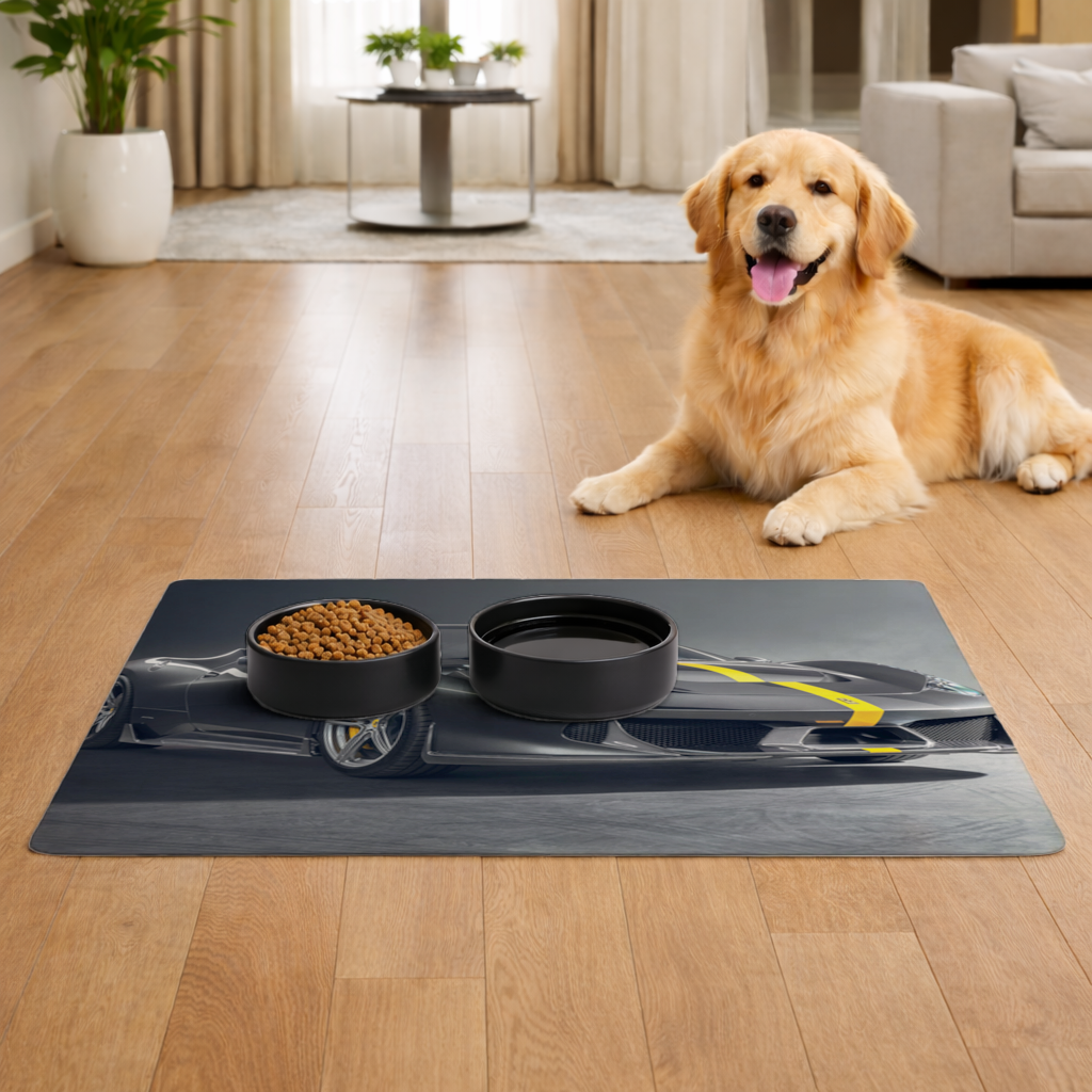 Ferrari 458 Italia Special Carbon Fiber Edition Pet Feeding Mat