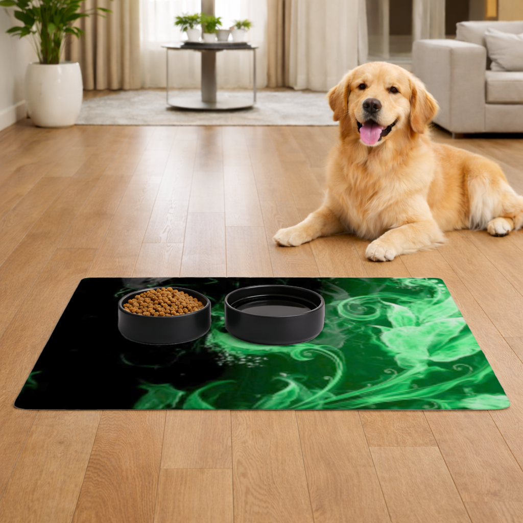 Green and black smokes 