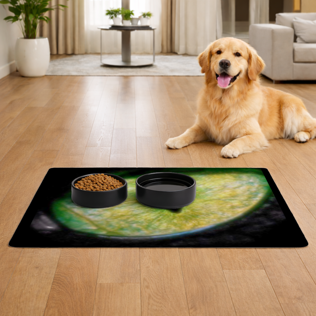 Phanter eye. Pet Feeding Mat