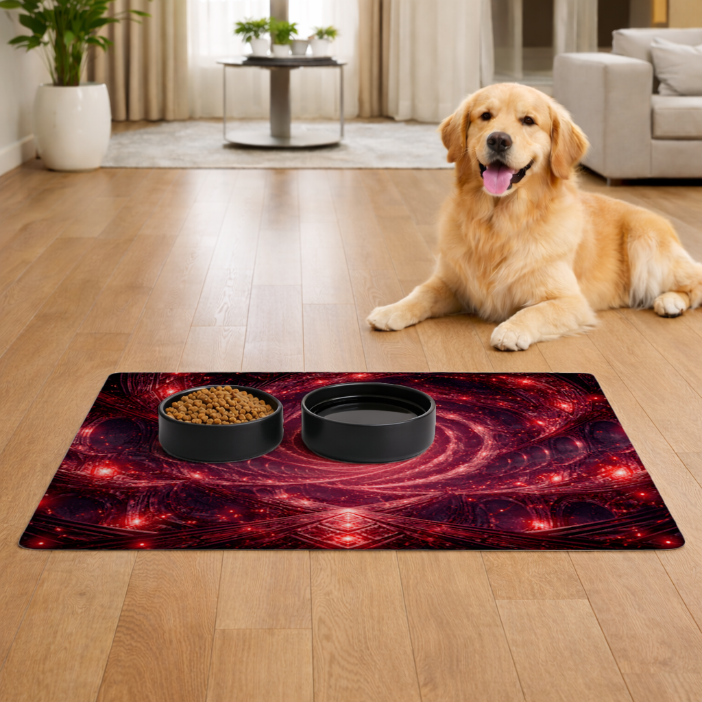 Itachi Uchiha Master of Eternal Tsukuyomi  Time Pet Feeding Mat