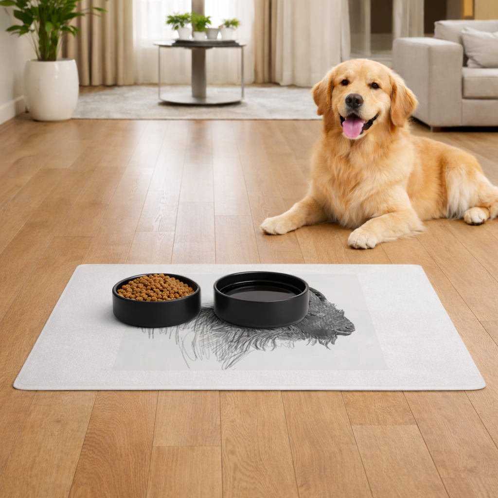 Goat Pet Feeding Mat