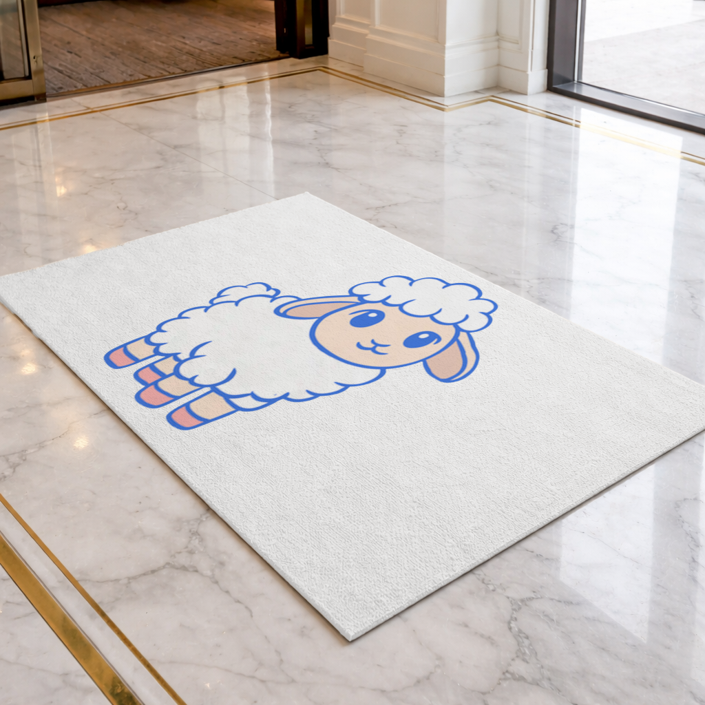 Cute Kawaii Lamb Doormat