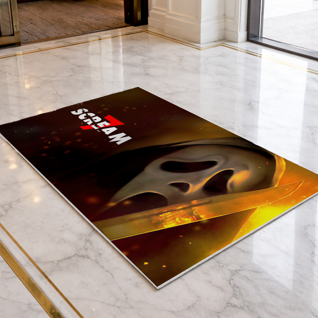 Horror Movie Ghost Fan Art Doormat