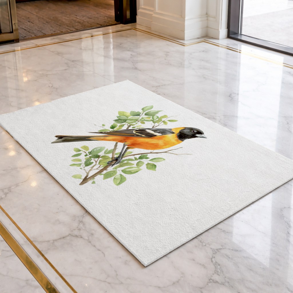 Baltimore Asma Kuşu Dalda Kapı Önü Paspası