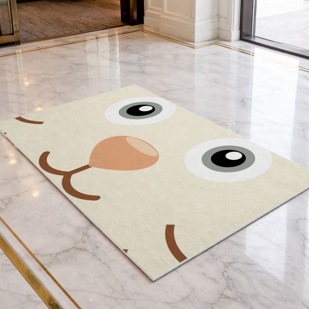 Teddy Bear Pooli-Cute Cat Pedro Face Doormat