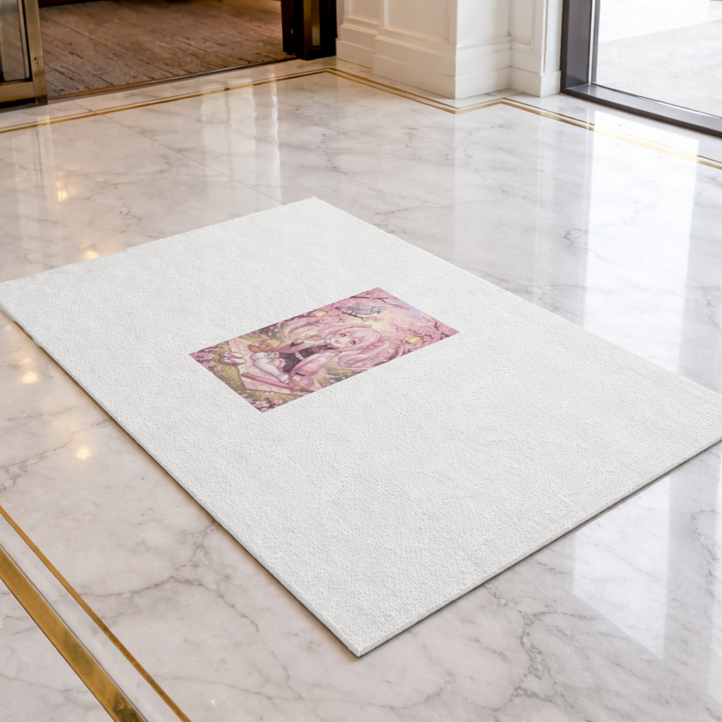 Hanami hokiralı halı Doormat
