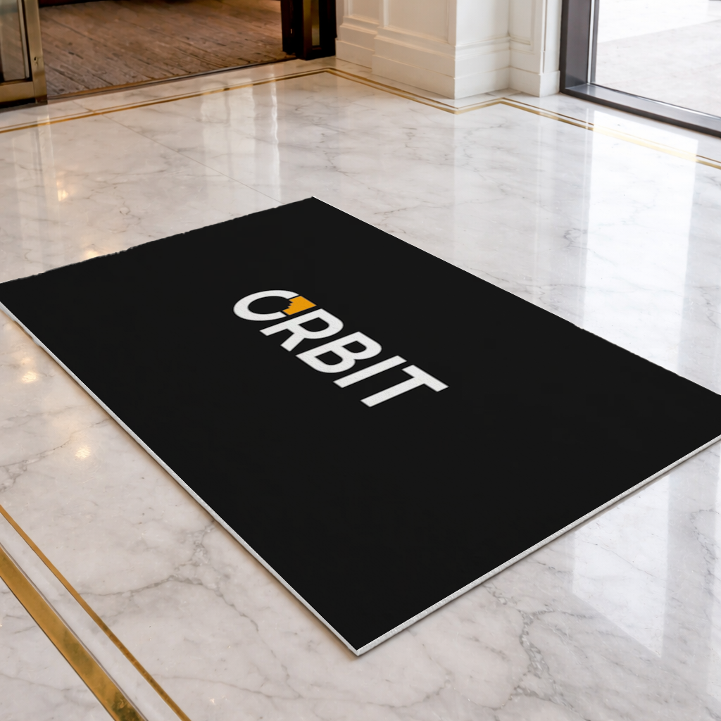 Orbit Logo Kapı Önü Paspası