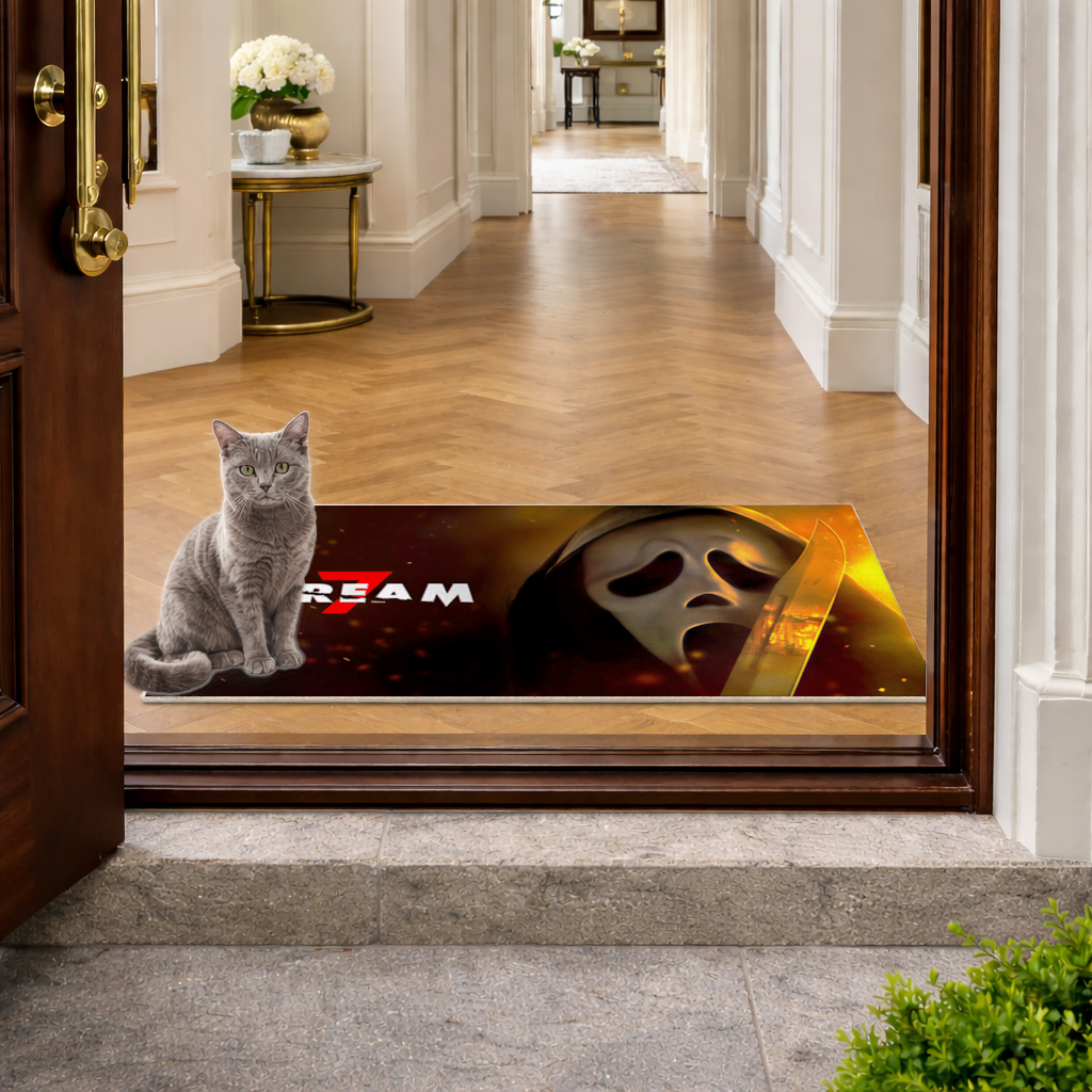 Horror Movie Ghost Fan Art Doormat