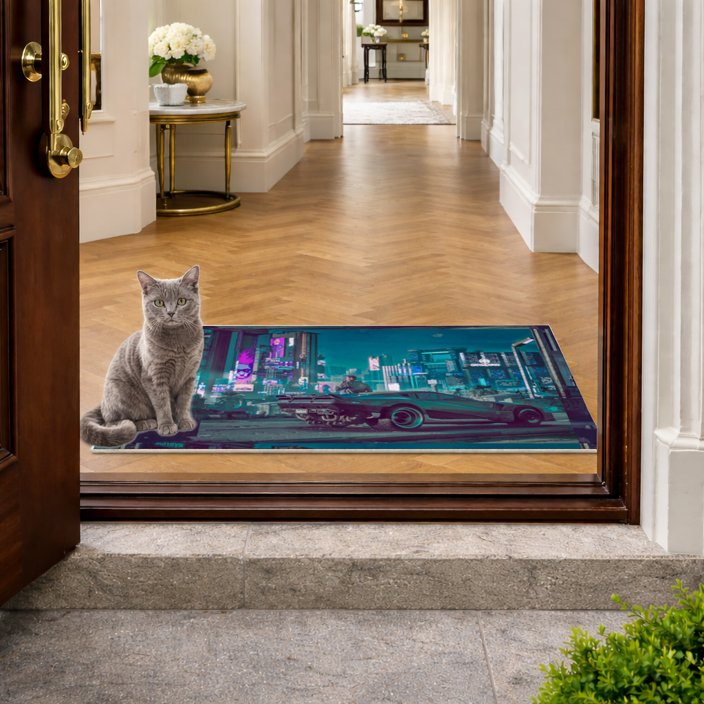 Cyberpunk Themed Customizable Gaming Design Product 