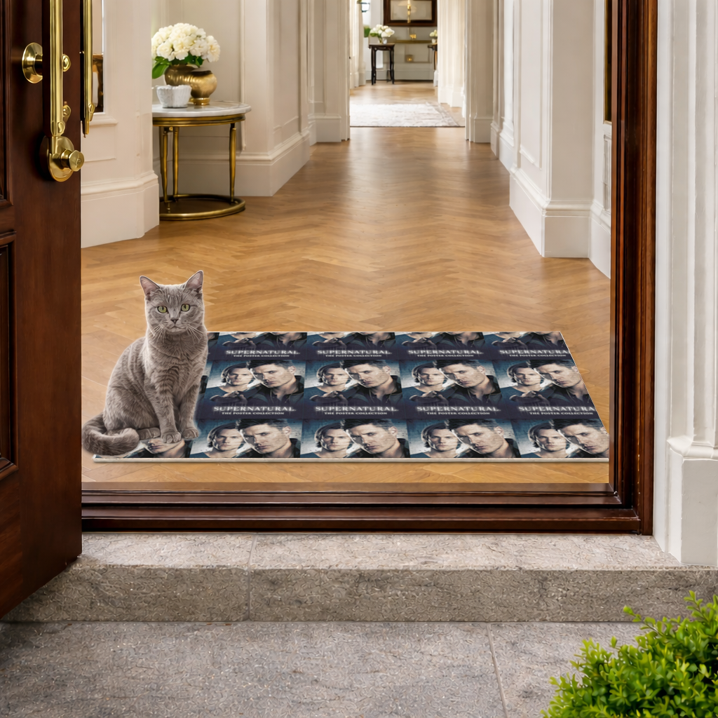 Supernatural Tasarım Kapı Önü Paspası