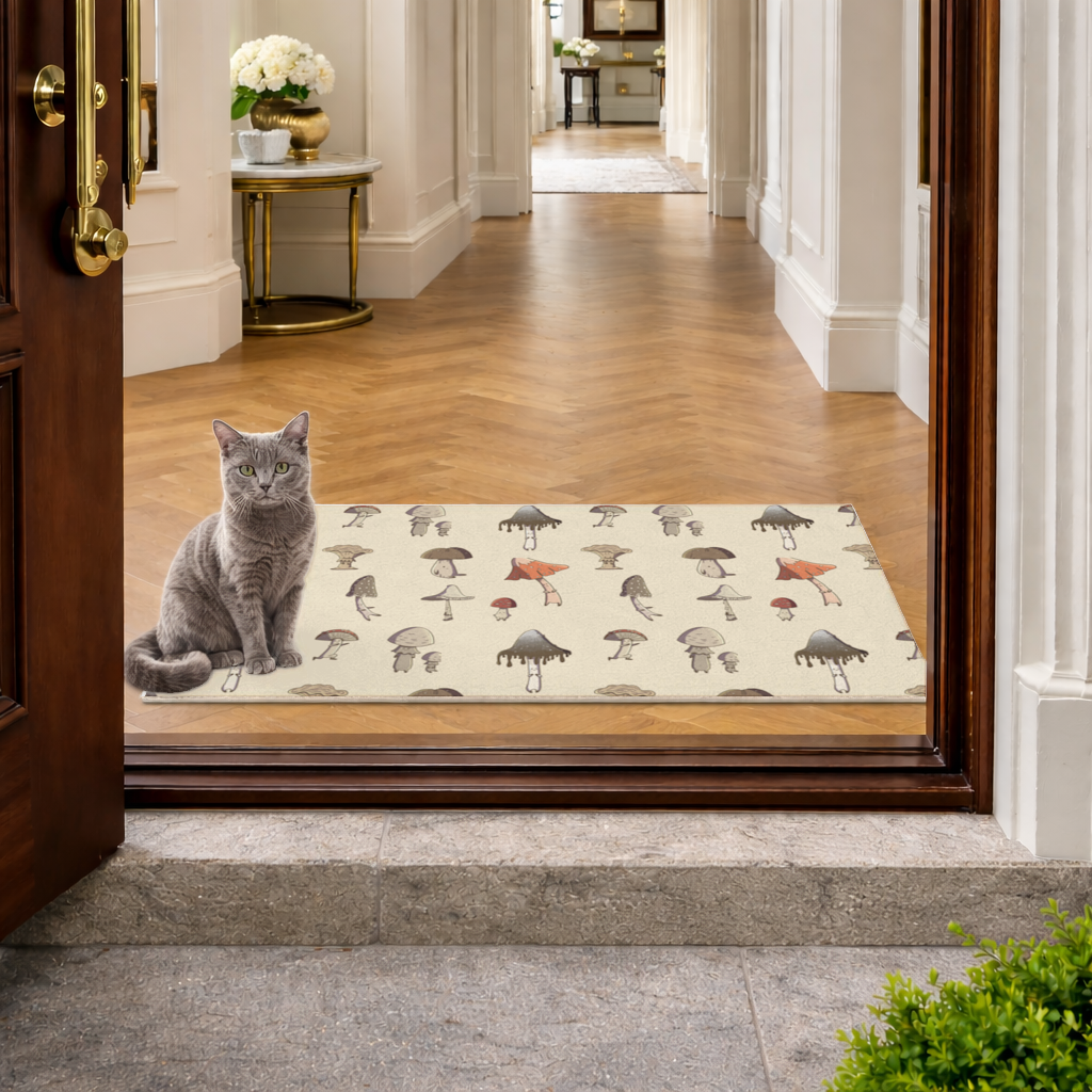 Sad Mushrooms Doormat
