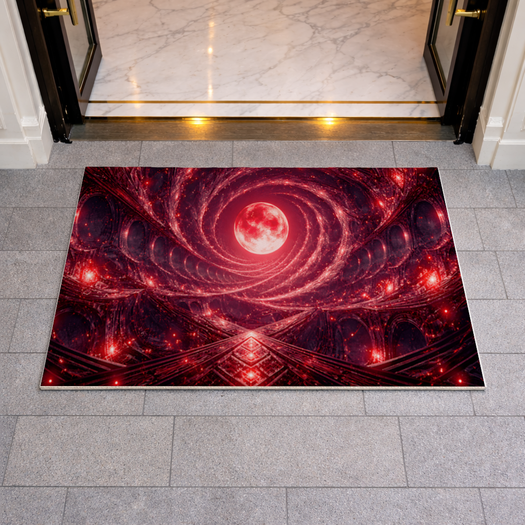 Itachi Uchiha Master of Eternal Tsukuyomi Time Doormat