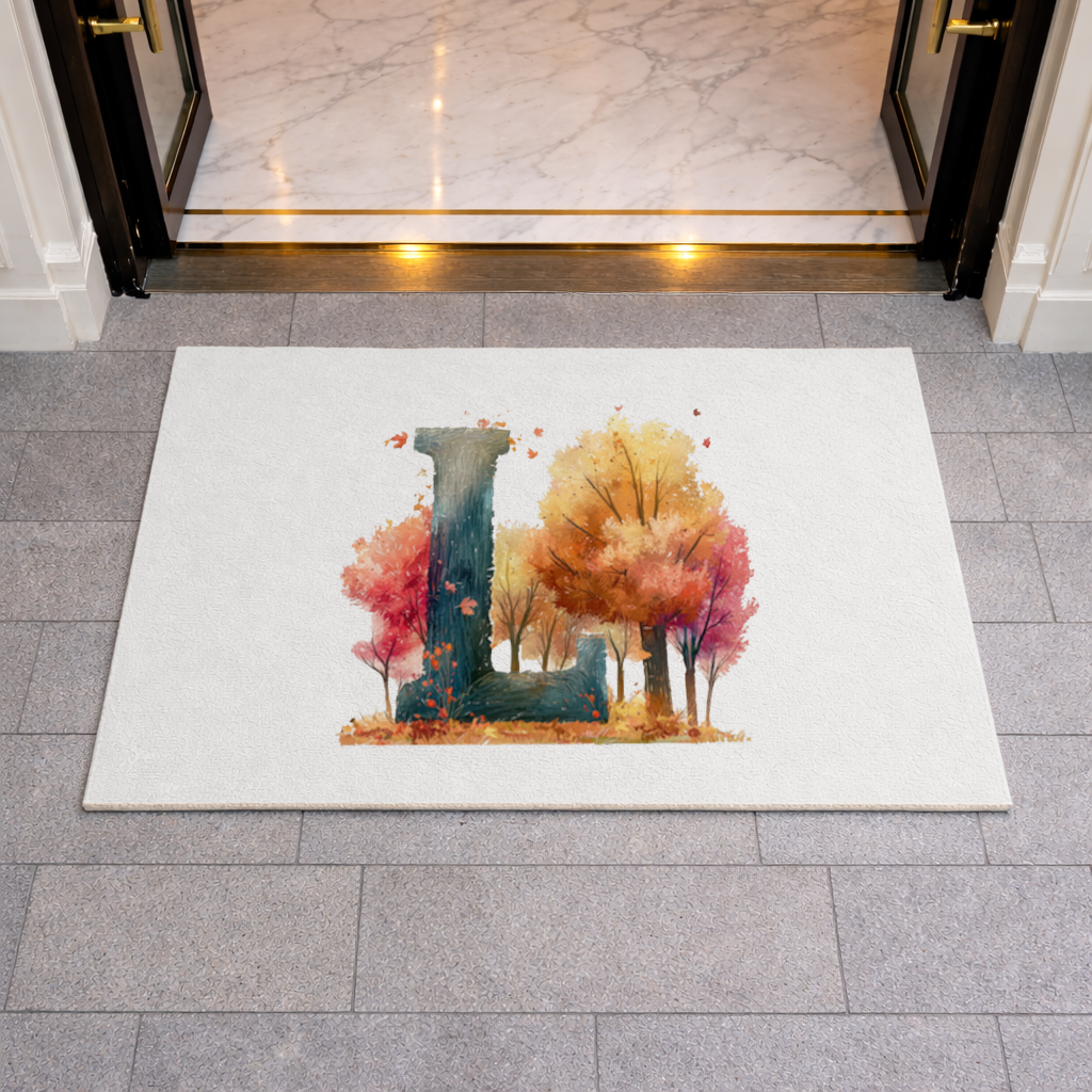 Autumn Forest Letter L 