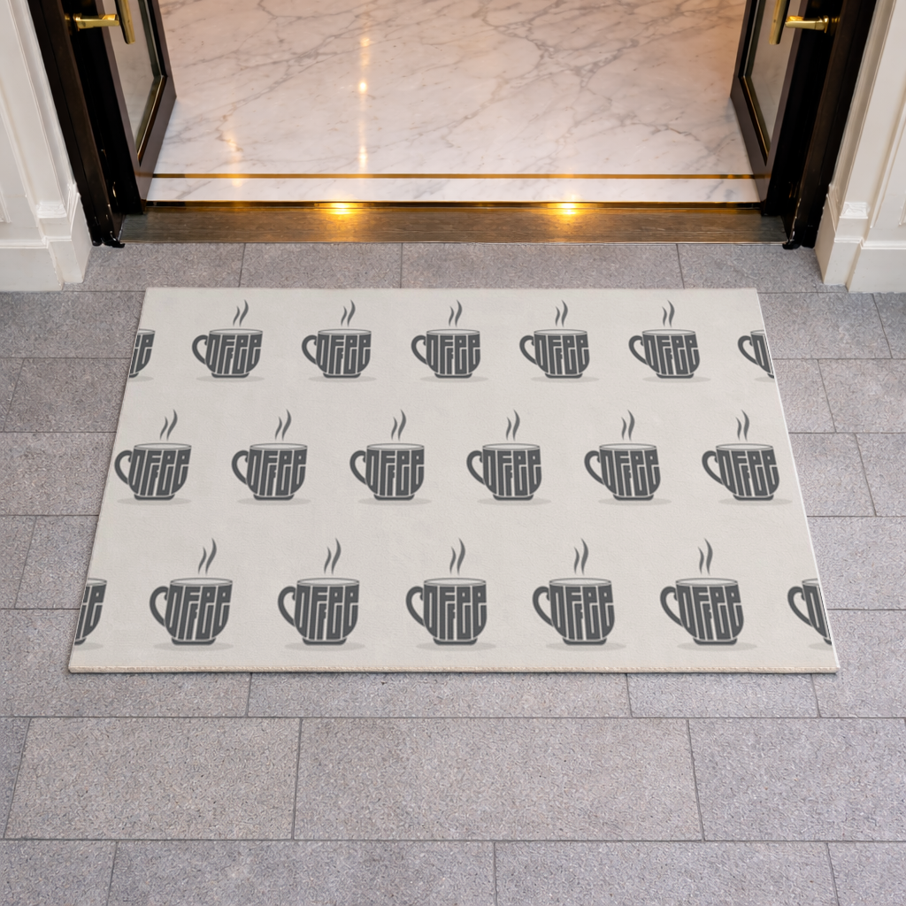 coffee cup Doormat