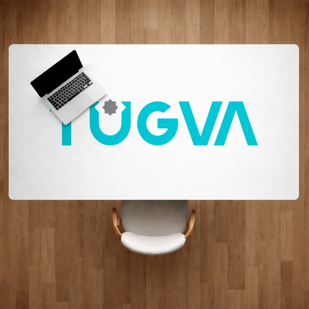 Tügva logo test ürünleri Desk Pad