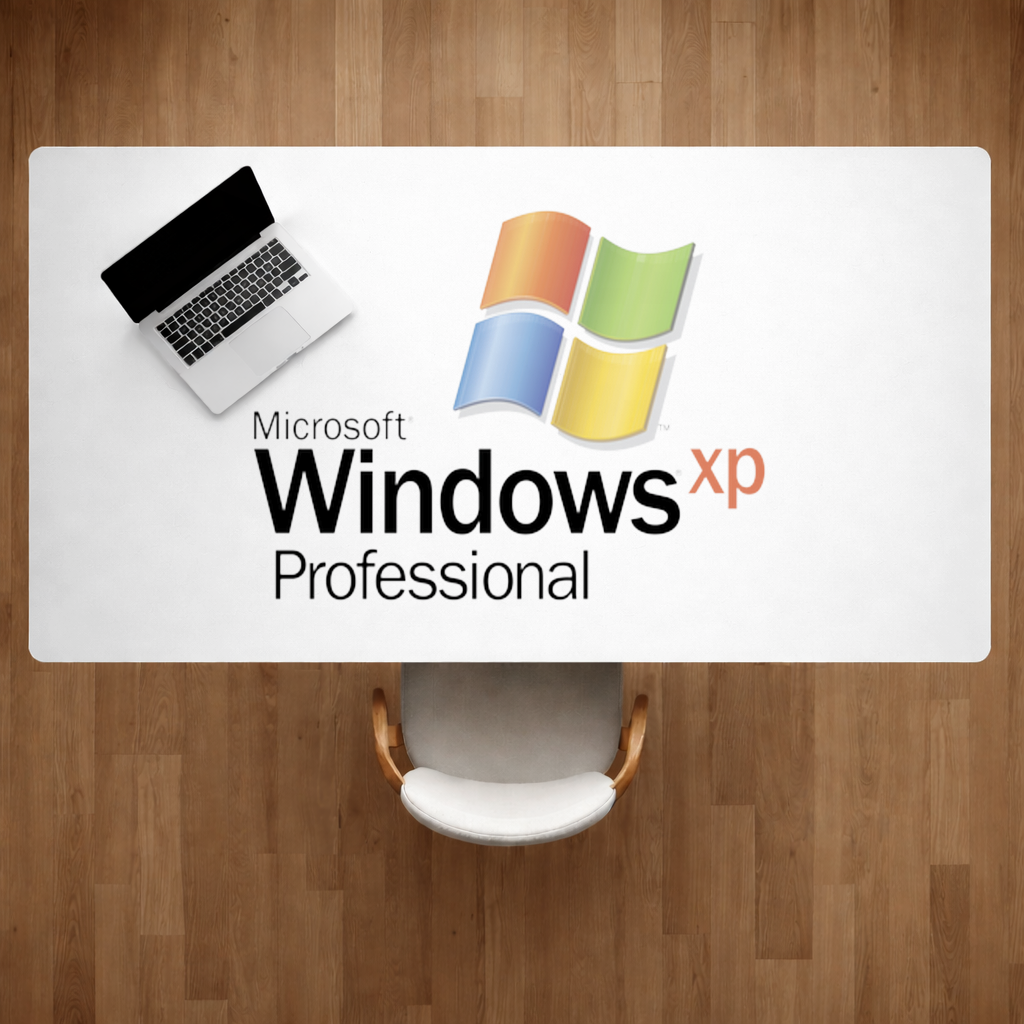 Digital Nostalgia Windows XP Iconic Logo Desk Pad