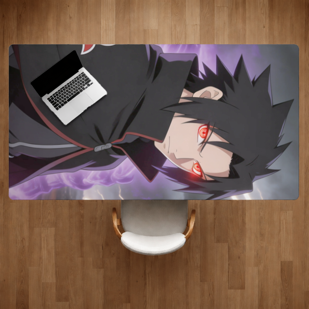 Sasuke Eternal Mangekyo Power Rise Desk Pad