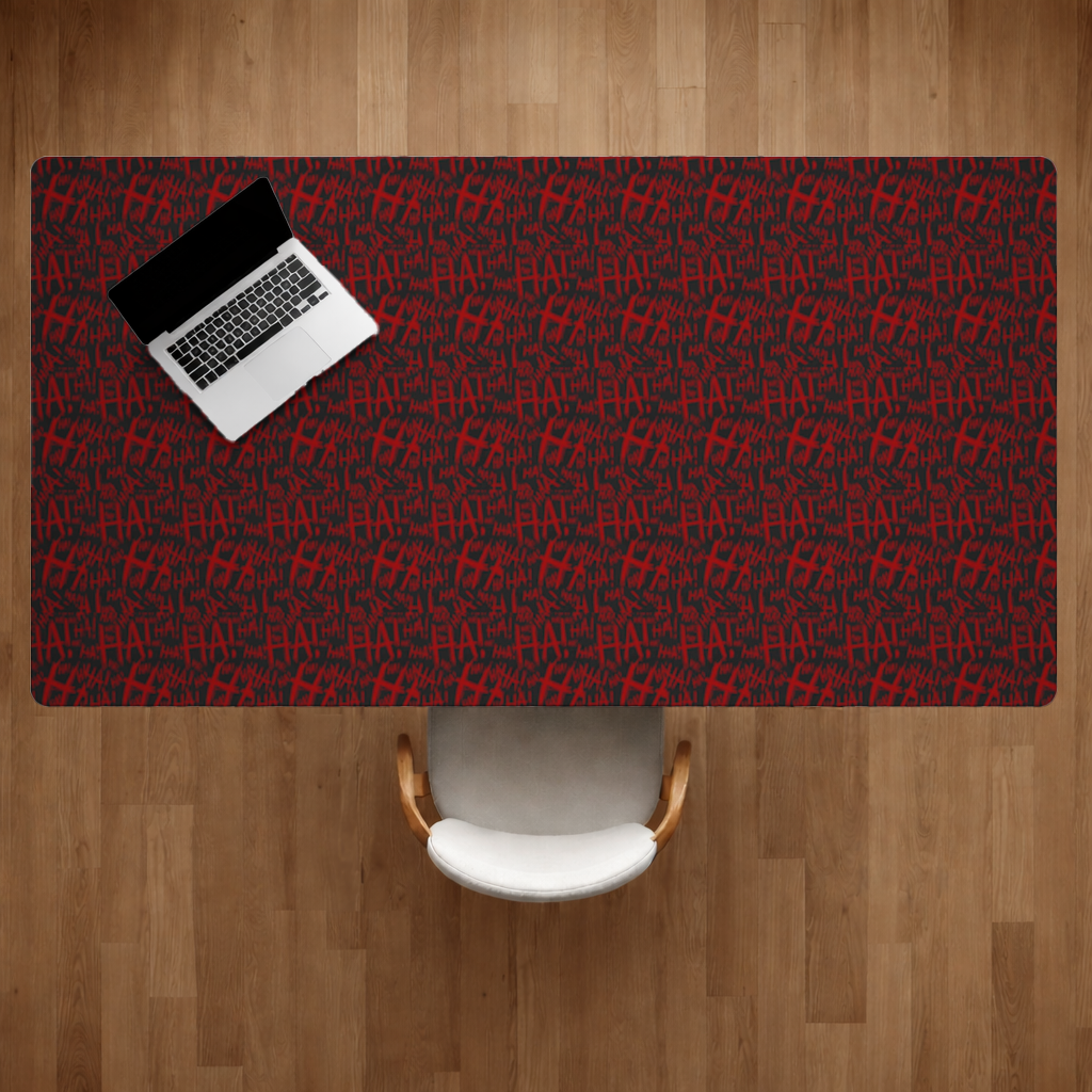 JOKER LAUGH PATTERN Desk Pad