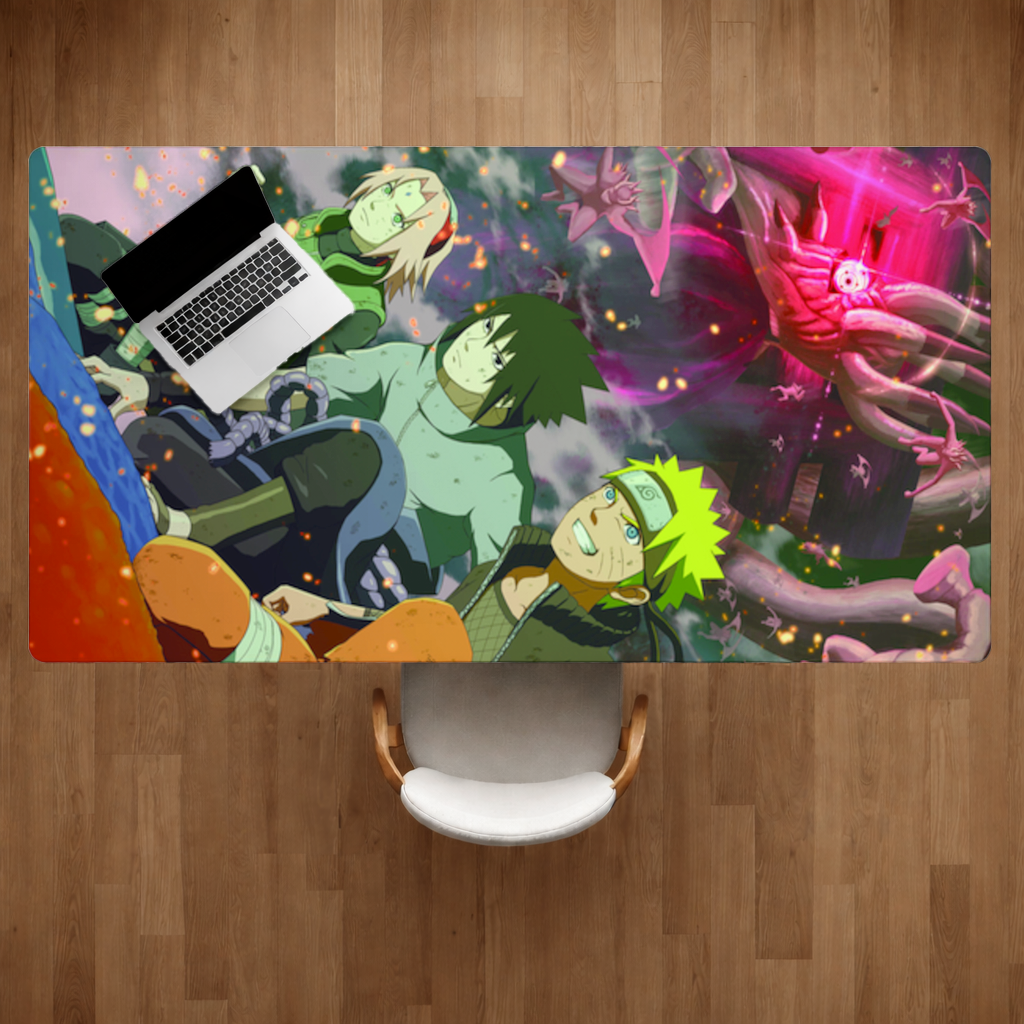 Ninja Team Giant Monster Battle Desk Pad