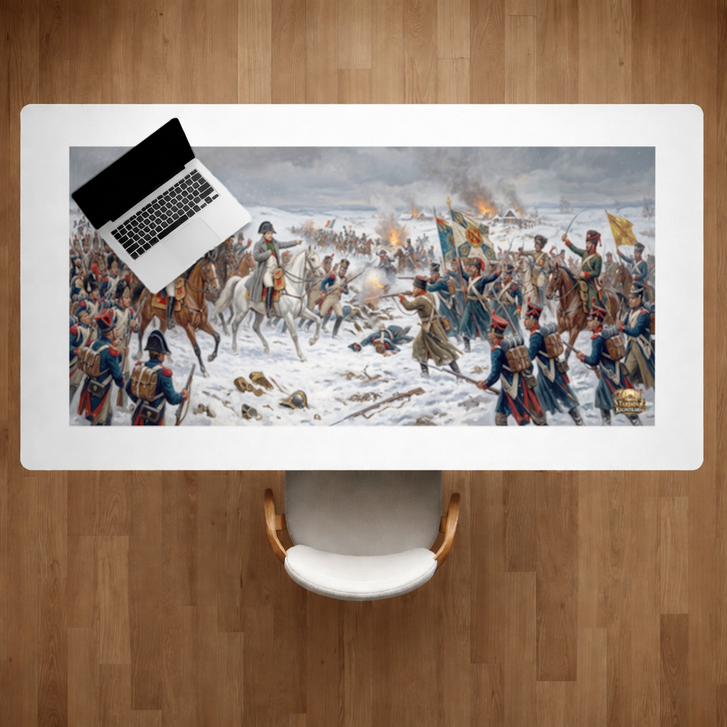 Epic Napoleon Russian Campaign Desk Pad