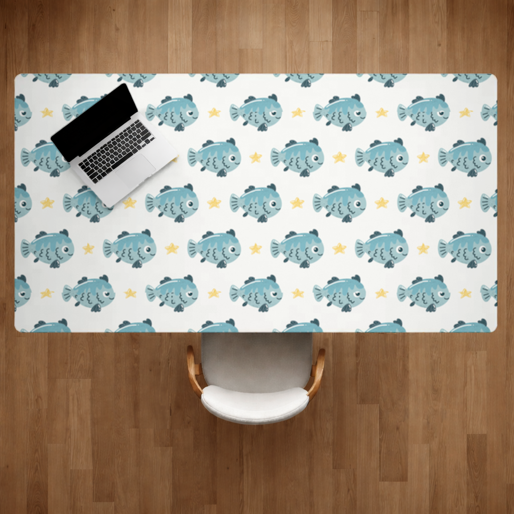 Cute Fish Desk Pad